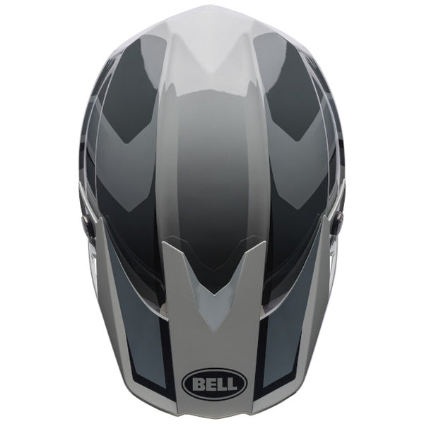Bell Moto-10 MIPS Pulse motocross helmet in Grey, view 5, SKU 7206751