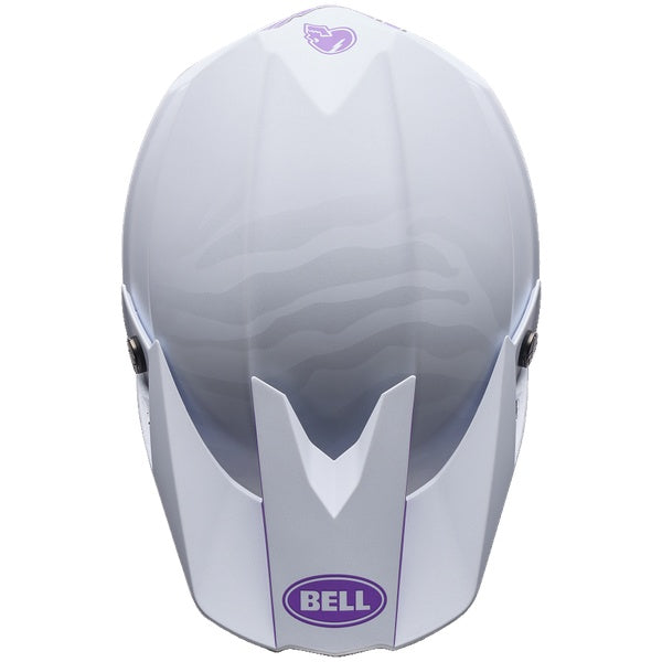 Bell Moto-10 MIPS SE Purple Daze motocross helmet in Slayco Purple Daze, view 6, SKU 7208513