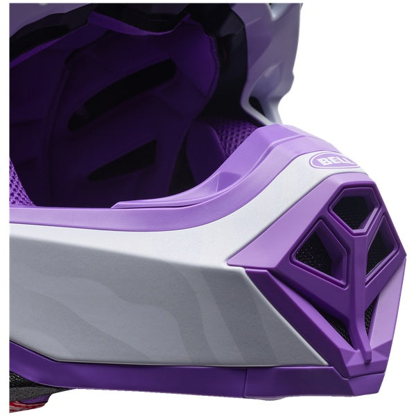 Bell Moto-10 MIPS SE Purple Daze motocross helmet in Slayco Purple Daze, view 8, SKU 7208513