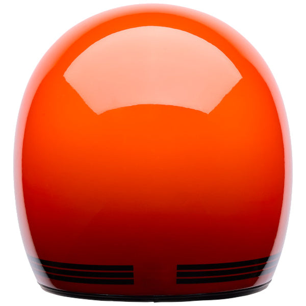 Bell Moto 3 Classic Solid motorcycle helmet in Orange, view 4, SKU 7175464