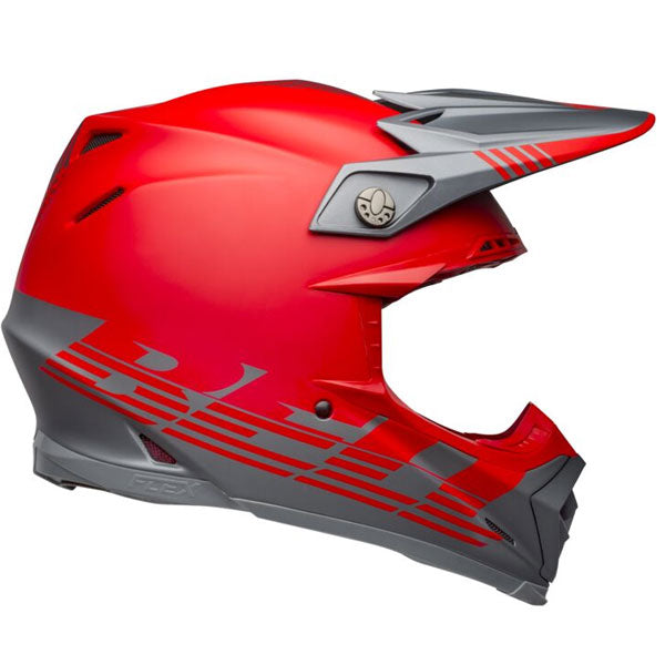motorcycle helmet, showing aerodynamic shell design, ventilation ports, and secure retention system built for rider comfort and protection. SKU 07122612.