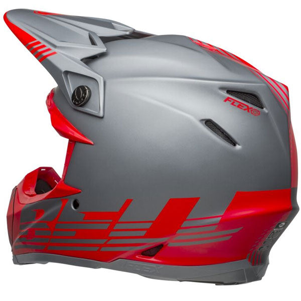 motorcycle helmet, showing aerodynamic shell design, ventilation ports, and secure retention system built for rider comfort and protection