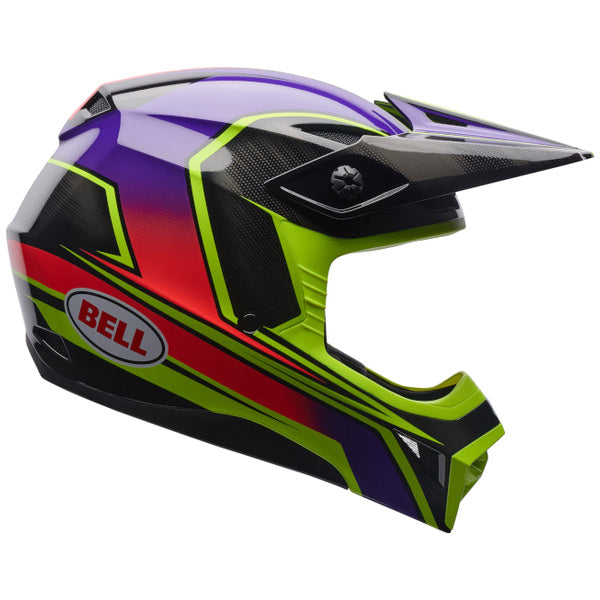 Bell MX-10 MIPS Speedway Helmet Youth in Ultraviolet, view 1, SKU 7207104
