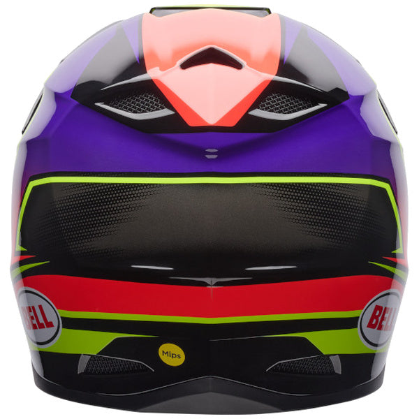 Bell MX-10 MIPS Speedway Helmet Youth in Ultraviolet, view 4, SKU 7207104
