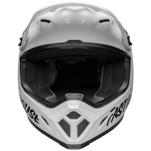 motorcycle helmet, showing aerodynamic shell design, ventilation ports, and secure retention system built for rider comfort and protection. SKU 07135537.
