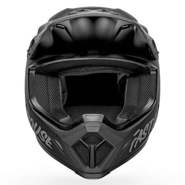 motorcycle helmet, showing aerodynamic shell design, ventilation ports, and secure retention system built for rider comfort and protection. SKU 07133326.