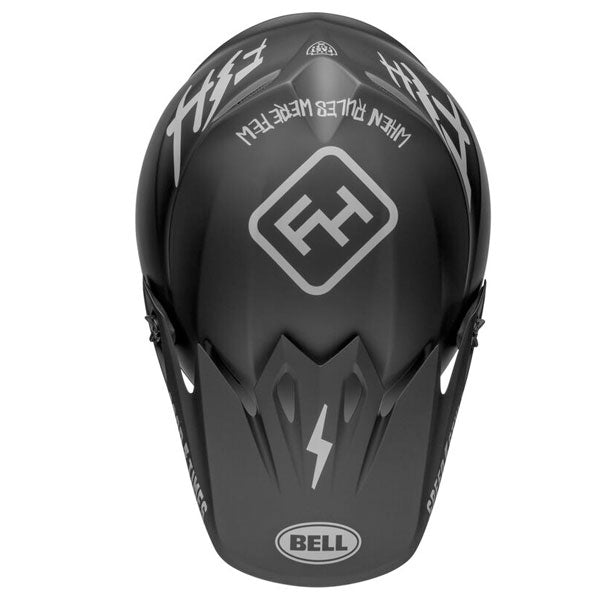 motorcycle helmet, showing aerodynamic shell design, ventilation ports, and secure retention system built for rider comfort and protection. SKU 07133329.