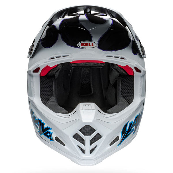 motorcycle helmet, showing aerodynamic shell design, ventilation ports, and secure retention system built for rider comfort and protection. SKU 07160337.
