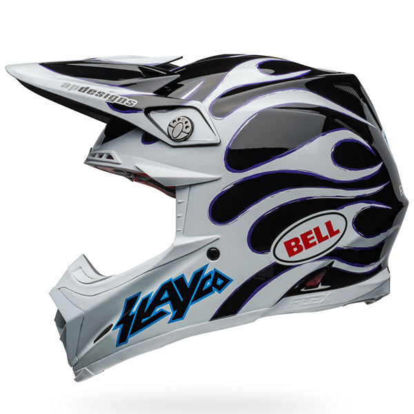 motorcycle helmet, showing aerodynamic shell design, ventilation ports, and secure retention system built for rider comfort and protection