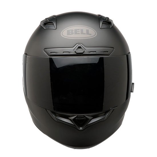 motorcycle helmet, showing aerodynamic shell design, ventilation ports, and secure retention system built for rider comfort and protection