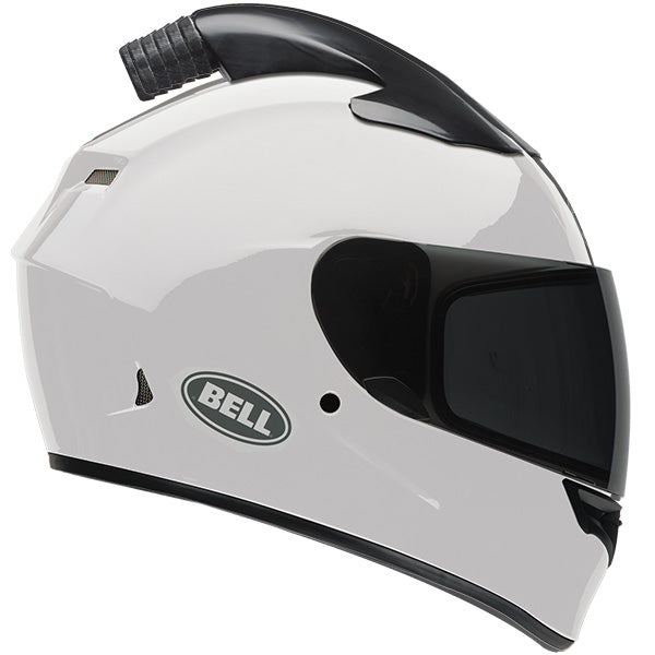 motorcycle helmet, side view, showing aerodynamic shell design, ventilation ports, and secure retention system built for rider comfort and protection. SKU 07095773.