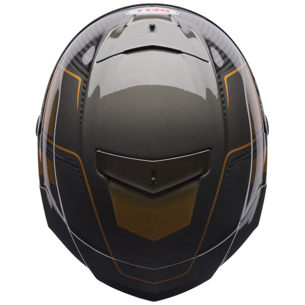 Bell Race Star DLX Flex SE Grid motorcycle helmet in Ultra Black, view 5, SKU 7207064