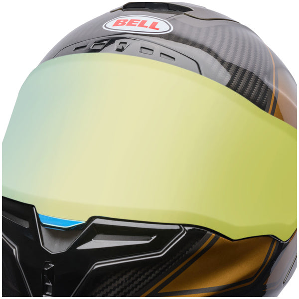 Bell Race Star DLX Flex SE Grid motorcycle helmet in Ultra Black, view 8, SKU 7207064