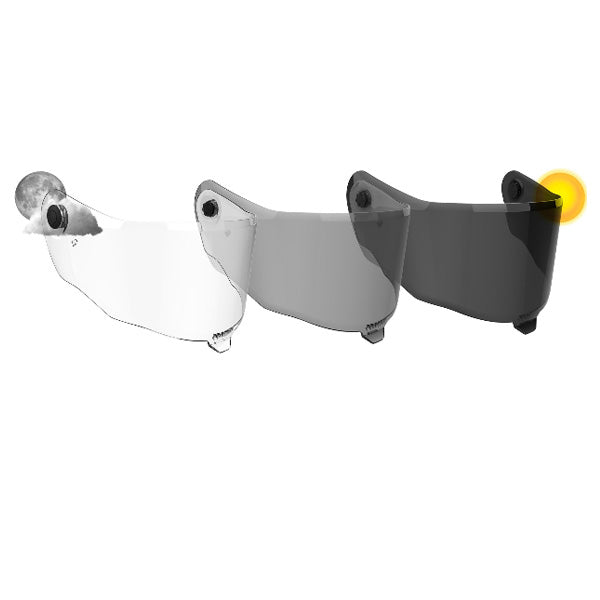 motorcycle helmet, angled view, showing aerodynamic shell design, ventilation ports, and secure retention system built for rider comfort and protection. SKU 07108093.