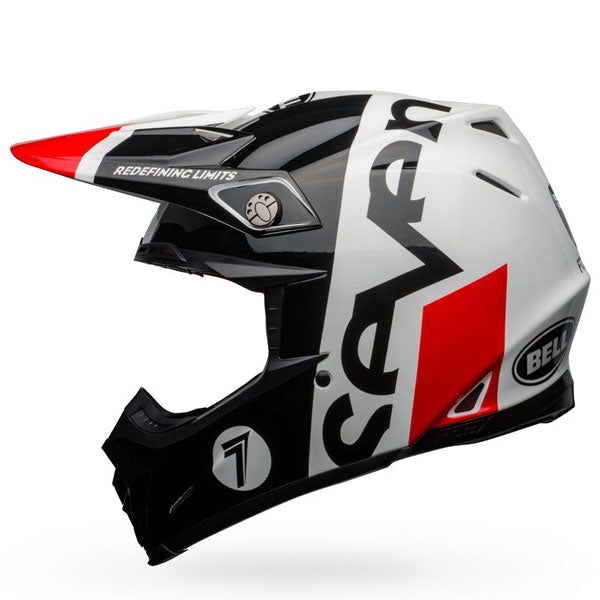 motorcycle helmet, showing aerodynamic shell design, ventilation ports, and secure retention system built for rider comfort and protection