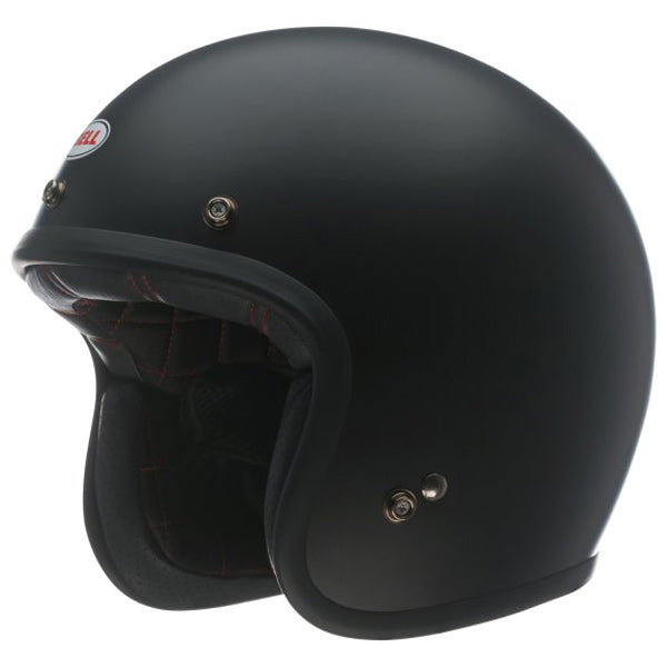 motorcycle helmet, showing aerodynamic shell design, ventilation ports, and secure retention system built for rider comfort and protection