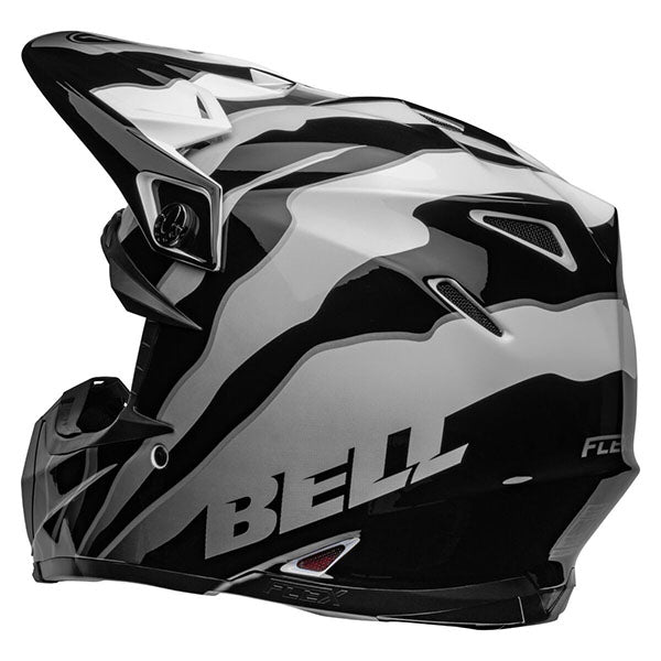 motorcycle helmet, showing aerodynamic shell design, ventilation ports, and secure retention system built for rider comfort and protection
