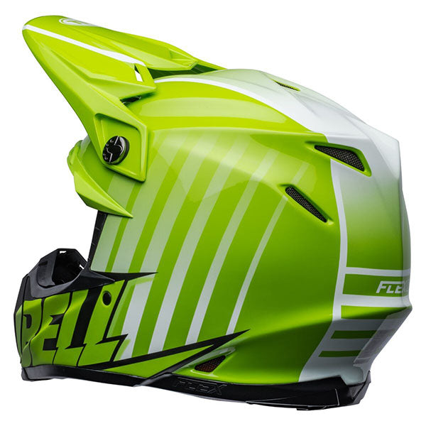 motorcycle helmet, showing aerodynamic shell design, ventilation ports, and secure retention system built for rider comfort and protection