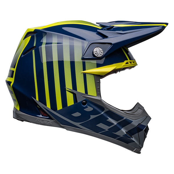 motorcycle helmet, showing aerodynamic shell design, ventilation ports, and secure retention system built for rider comfort and protection. SKU 07136145.