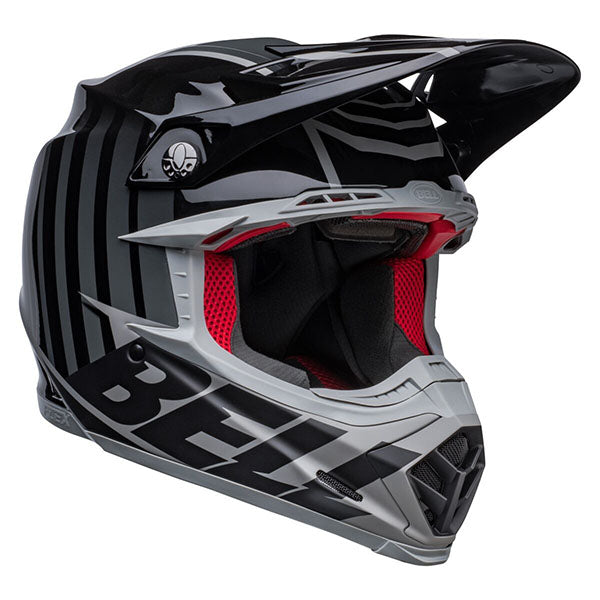 motorcycle helmet, showing aerodynamic shell design, ventilation ports, and secure retention system built for rider comfort and protection. SKU 07136121.
