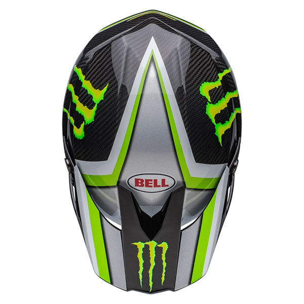 motorcycle helmet, showing aerodynamic shell design, ventilation ports, and secure retention system built for rider comfort and protection