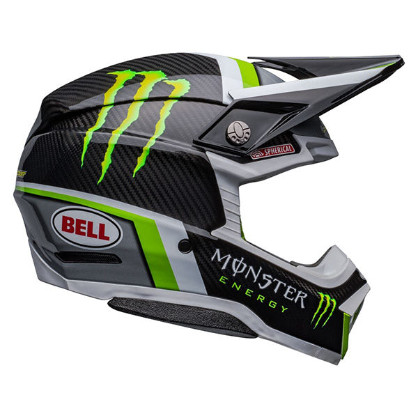 motorcycle helmet, showing aerodynamic shell design, ventilation ports, and secure retention system built for rider comfort and protection