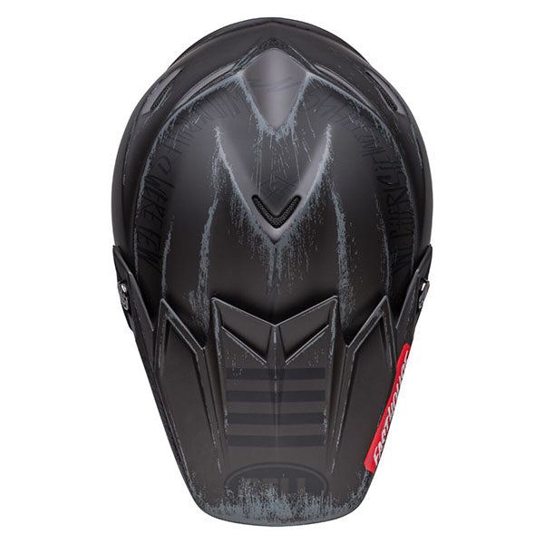 motorcycle helmet, angled view, showing aerodynamic shell design, ventilation ports, and secure retention system built for rider comfort and protection