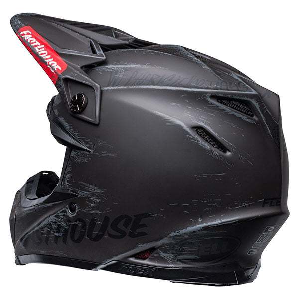 motorcycle helmet, showing aerodynamic shell design, ventilation ports, and secure retention system built for rider comfort and protection