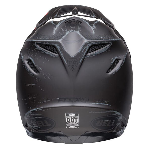 motorcycle helmet, showing aerodynamic shell design, ventilation ports, and secure retention system built for rider comfort and protection. SKU 07136105.