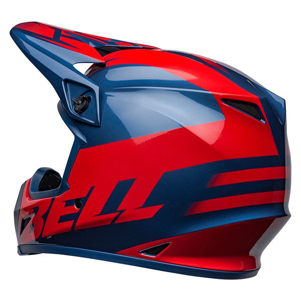 motorcycle helmet, showing aerodynamic shell design, ventilation ports, and secure retention system built for rider comfort and protection