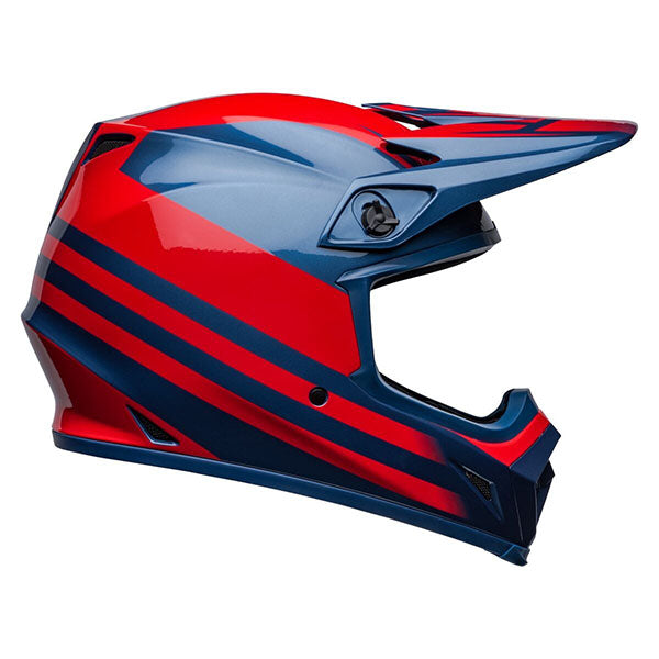 motorcycle helmet, showing aerodynamic shell design, ventilation ports, and secure retention system built for rider comfort and protection