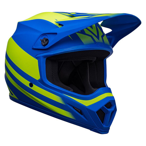 motorcycle helmet, showing aerodynamic shell design, ventilation ports, and secure retention system built for rider comfort and protection