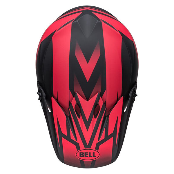 motorcycle helmet, angled view, showing aerodynamic shell design, ventilation ports, and secure retention system built for rider comfort and protection. SKU 07136349.