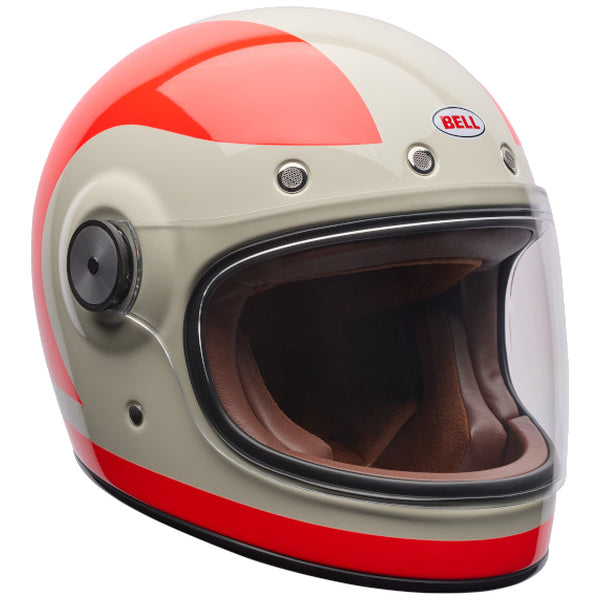 Bell Bullitt GT Frame motorcycle helmet in Acid Red, view 2, SKU 7206575
