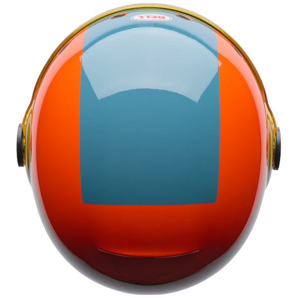 Bell Bullitt GT SE Ozzy motorcycle helmet in Blue Atoll, view 4, SKU 7206531