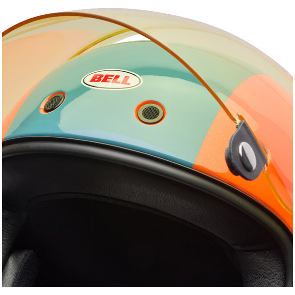 Bell Bullitt GT SE Ozzy motorcycle helmet in Blue Atoll, view 7, SKU 7206531