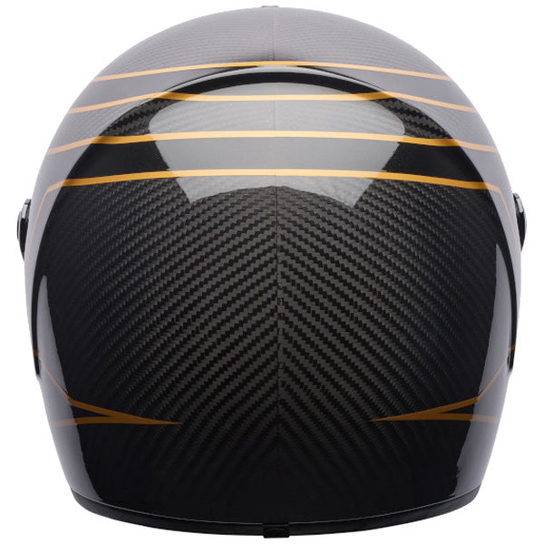 Bell Eliminator Carbon SE Flux motorcycle helmet in Ultra Black, view 4, SKU 7206605
