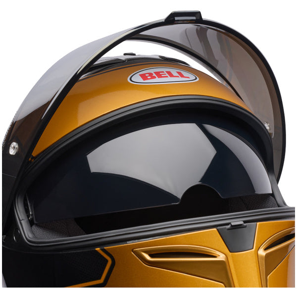 Bell Lithium MIPS Plus SE Flux motorcycle helmet in Ultra Black, view 8, SKU 7206660