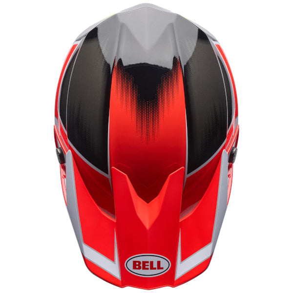 Bell Moto-10 MIPS Surge motocross helmet in Acid Red, view 5, SKU 7206805