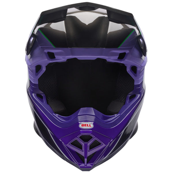 Bell Moto-10 MIPS Surge motocross helmet in Ultraviolet, view 3, SKU 7206811