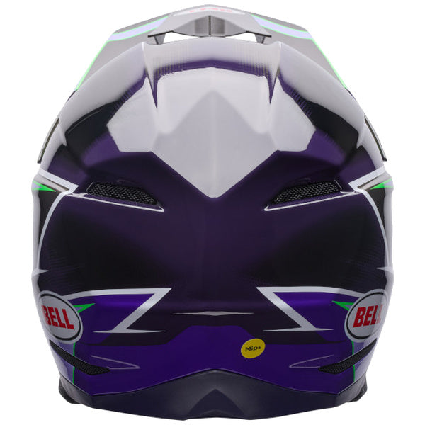 Bell Moto-10 MIPS Surge motocross helmet in Ultraviolet, view 4, SKU 7206811