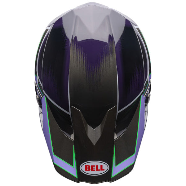 Bell Moto-10 MIPS Surge motocross helmet in Ultraviolet, view 5, SKU 7206811