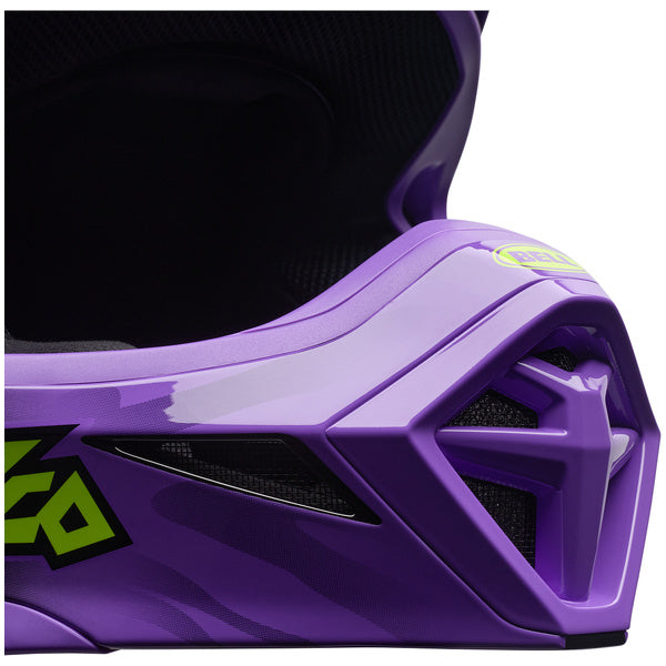 Bell MX-10 MIPS Slayco Helmet Youth in Black/Purple, view 8, SKU 7208546
