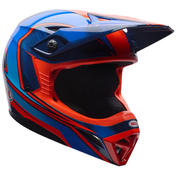 Bell MX-10 MIPS Speedway Helmet Youth in Ultraviolet, view 2, SKU 7207104