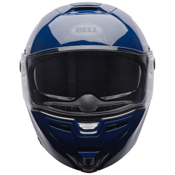 Bell SRT Modular Plus Solid motorcycle helmet in Navy, view 4, SKU 7207076