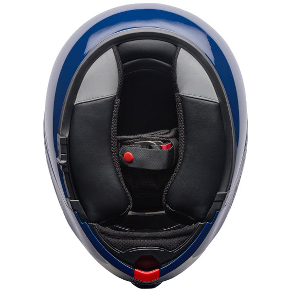 Bell SRT Modular Plus Solid motorcycle helmet in Navy, view 7, SKU 7207076