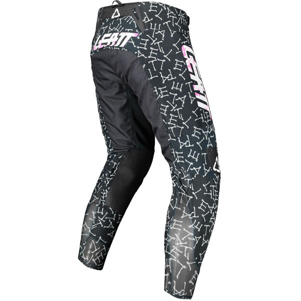 Detailed product image of Leatt, Moto 4.5 Skull Pants in Black/Bone, Sizes: 28-34, SKU: 5021010262