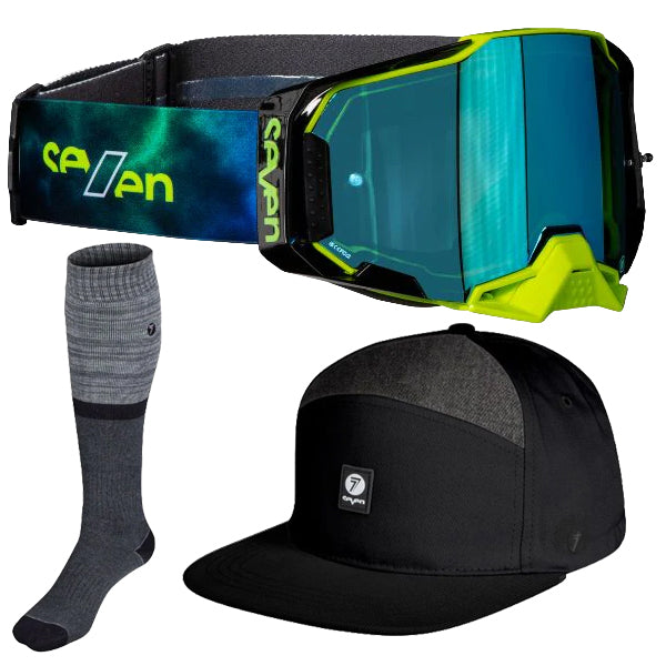 BTO Sports - Haze Bundle (MX Sock, Hat, Goggle Combo) - alternate view