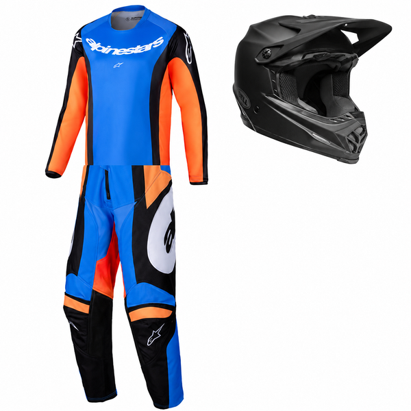 BTO Sports - Racer Melt Bundle (Youth Jersey, Pant, Helmet Combo)