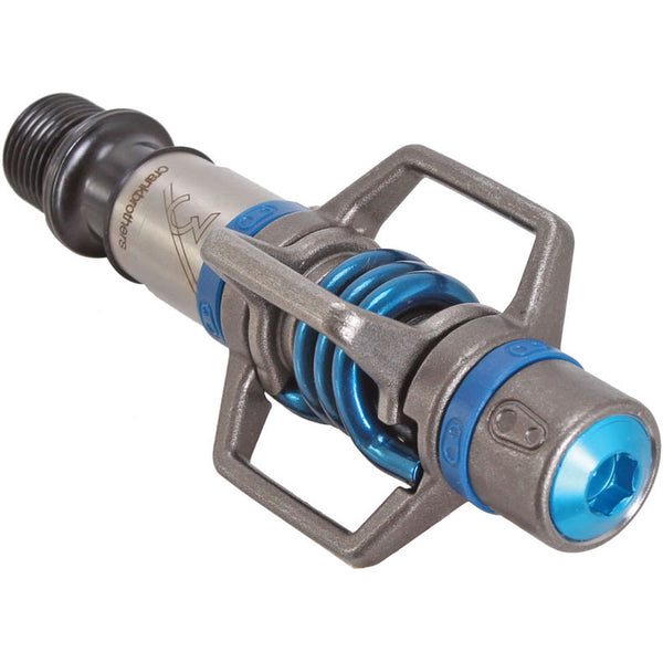 Crankbrothers - Egg Beater 3 Pedals (MTB) - Silver/Electric Blue - 9/16" - SKU: 16098 - alternate view